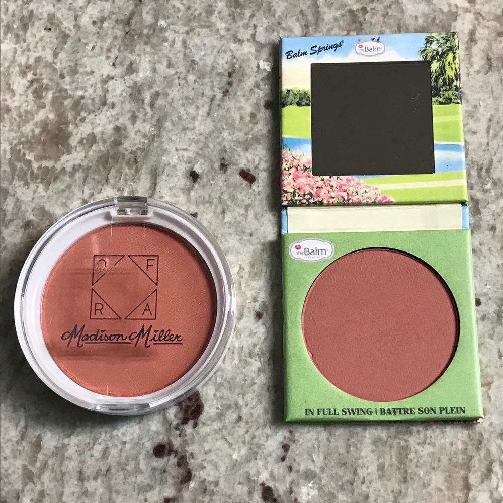 The Balm & Madison Miller blush bundle